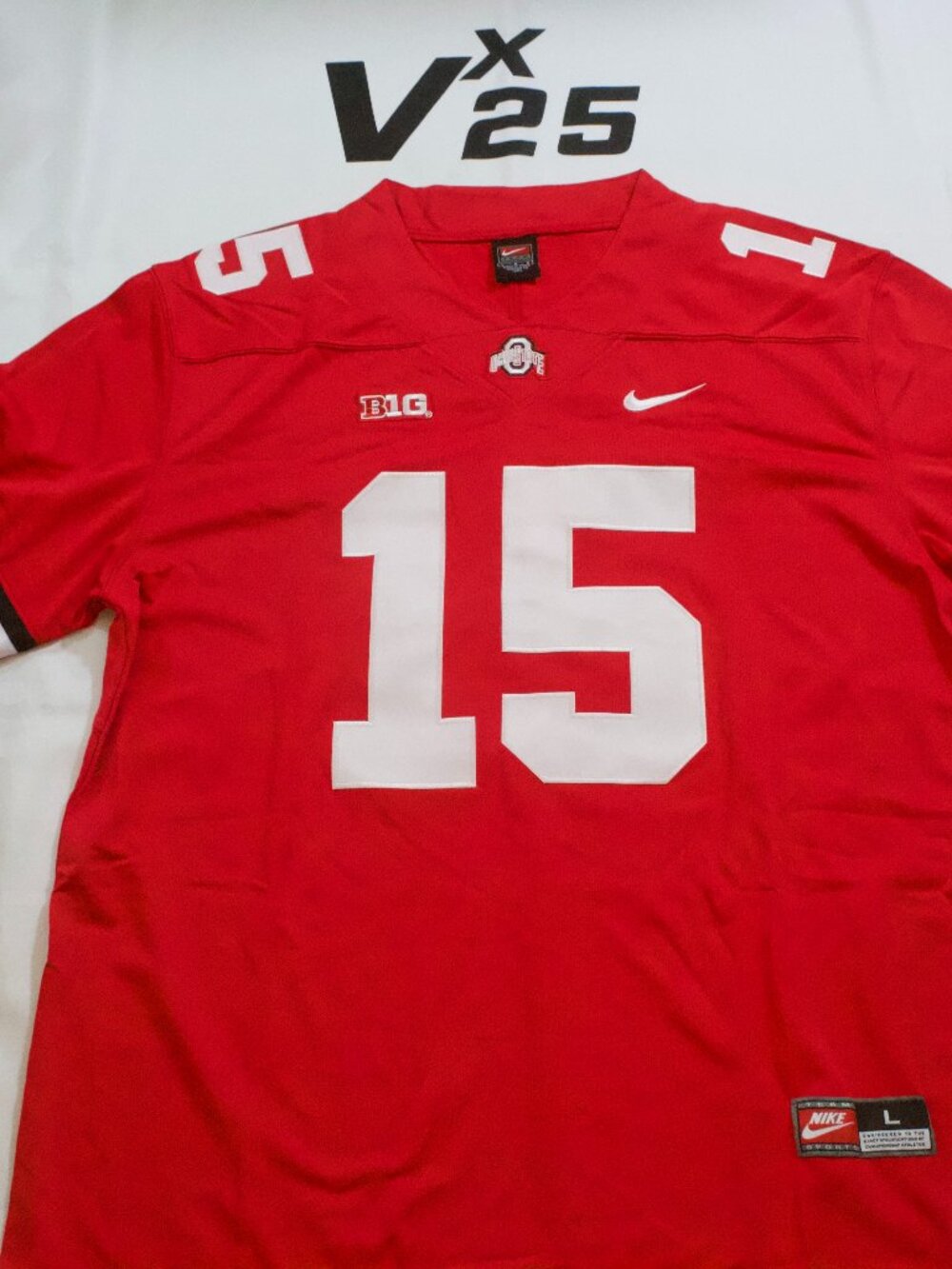 New Men's Ezekiel Elliott Ohio State Red Home Jersey Size Large